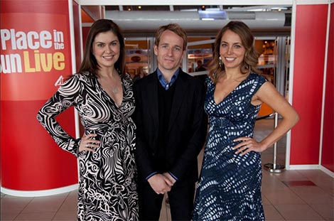 Amanda Lamb, Jonnie Irwin and Jasmine Harman