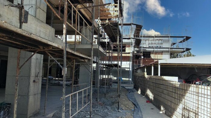 Construction site in Cyprus