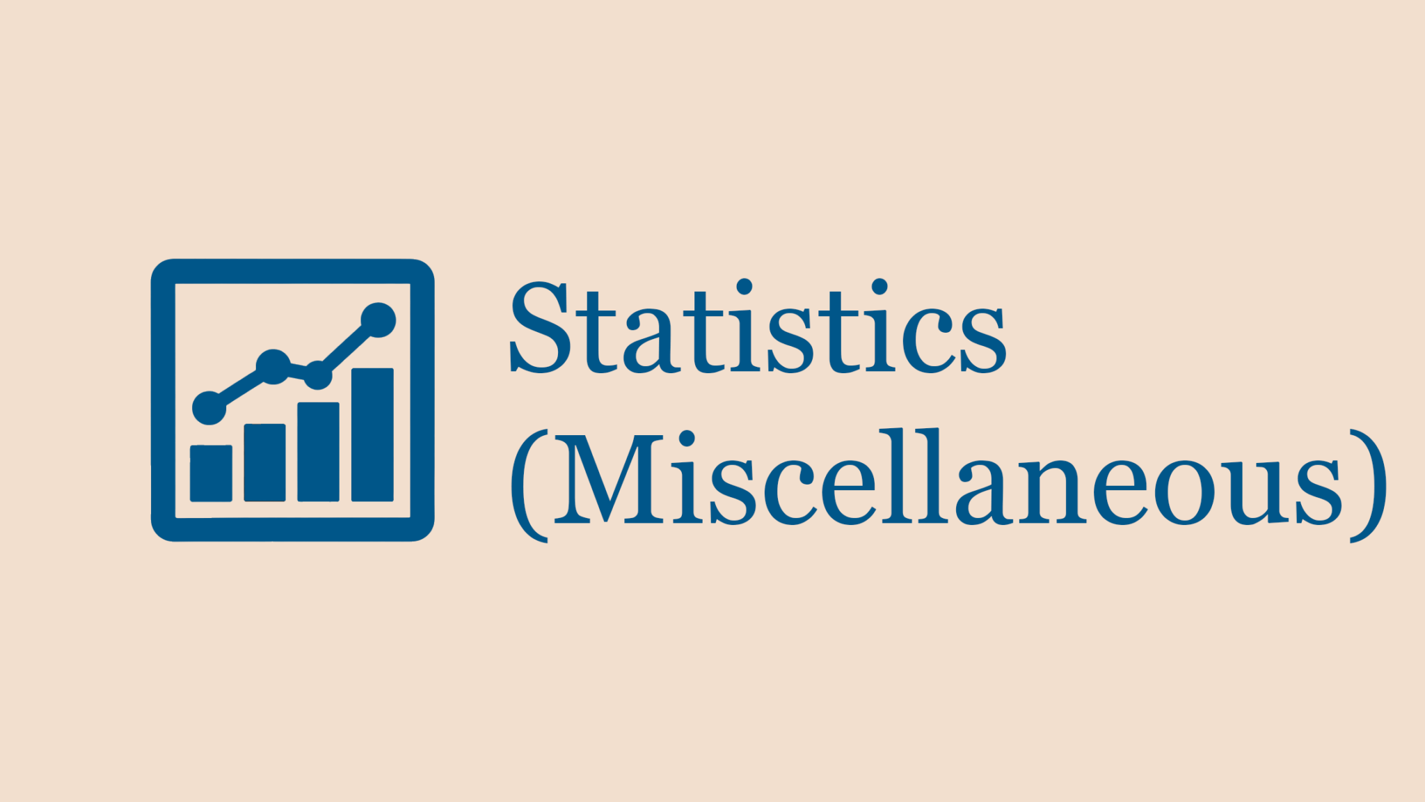 statistics